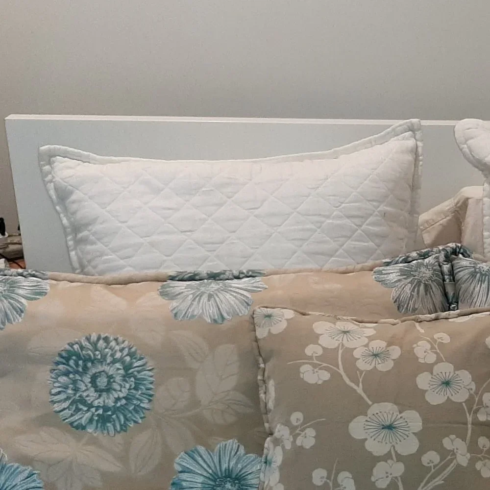 ANN GISH | Quilted Linen Pillow Sham